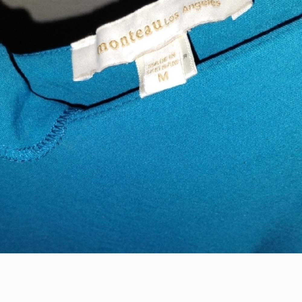 Monteau Blue Midi Dress